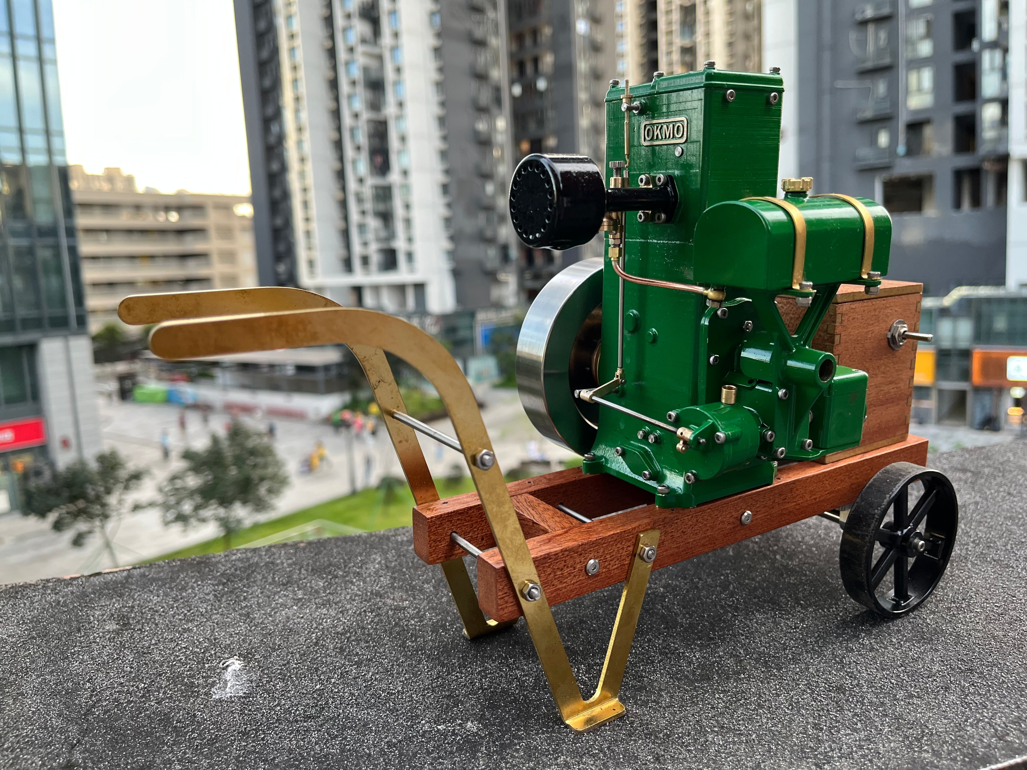 Unveiling the RETROL & OKMO D-Type Gasoline Engine Model: Centennial Tribute | ENGINEDIY