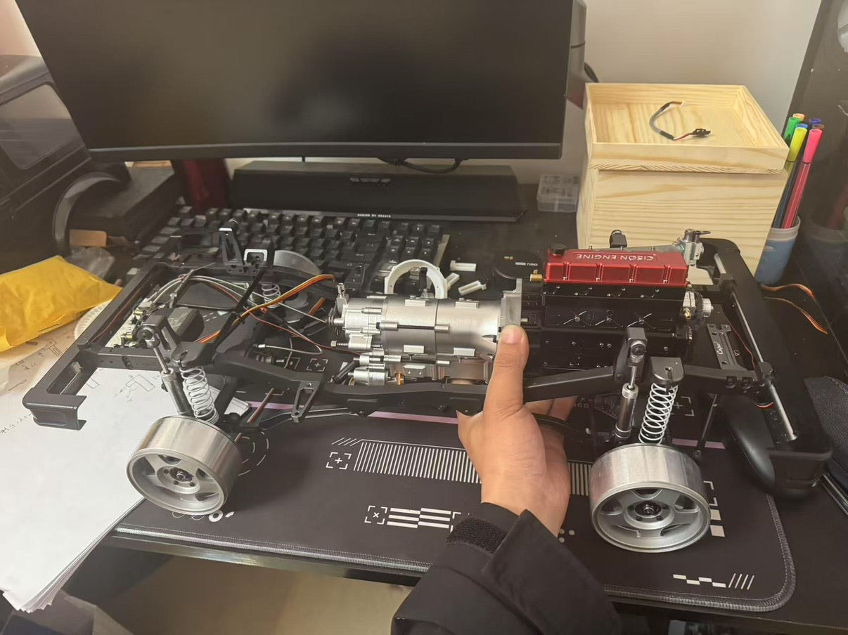 Why Is the CISON V8/L4 Transmission a Game-Changer for RC Modders?