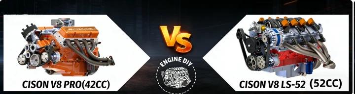 CISON V8 LS‑52 Engine vs CISON V8 Engine PRO : Which One Should You Choose in 2026?