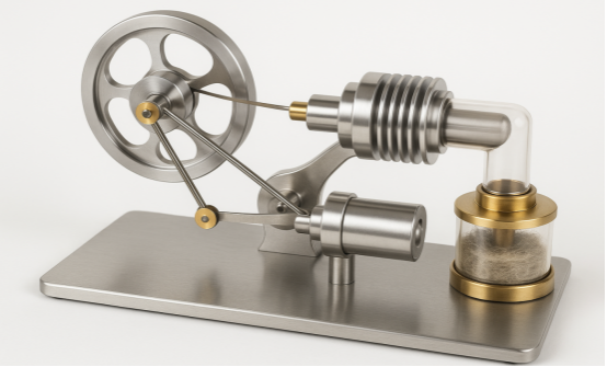 Can a Stirling Engine Run on Cold?