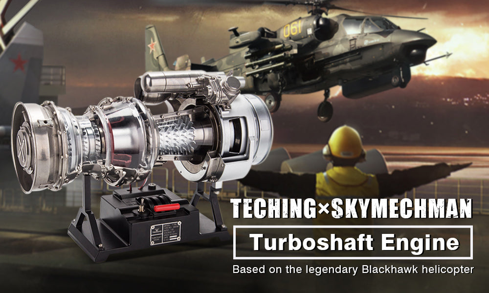 Why is the TECHING T700 Turboshaft Engine Model the Ultimate Choice for Aviation Enthusiasts?|EngineDIY