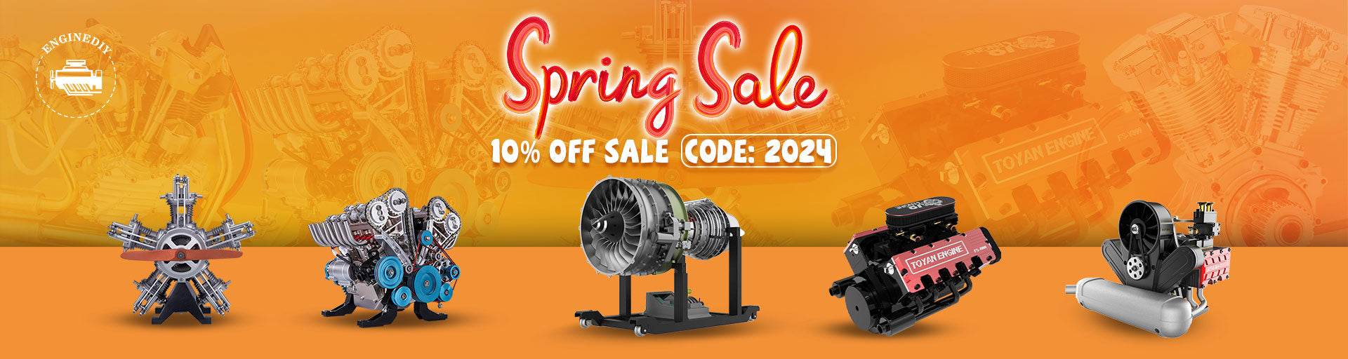 enginediy spring sale 2024
