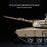1/16 RC Tank US M1A2 Abrams Main Battle Tank 2.4G RC Military Vehicle Model with Lighting Sound Smoke Shooting Effect - 3918 Metal Ultimate Edition 7.0