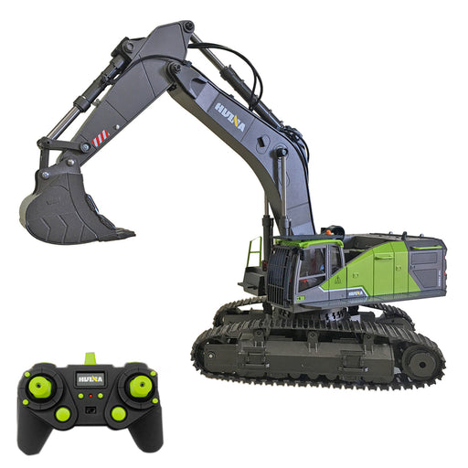 HUINA  1: 14 22CH 2.4G RC Excavator Remote Control Truck Engineering Vehicle Model Unique Gift for Kids, Teens and Adults - enginediy