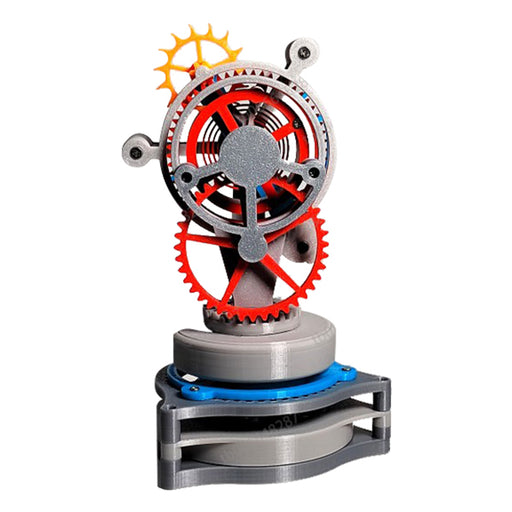 3D Printed Triple-Axis Tourbillon Clock Assembly Model Physics Experiment Teaching Model Educational Toy