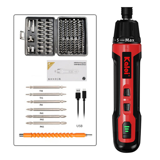 Portable Precision Electric Torque Screwdriver Set DIY Tools for TECHING Engine Model Building and More