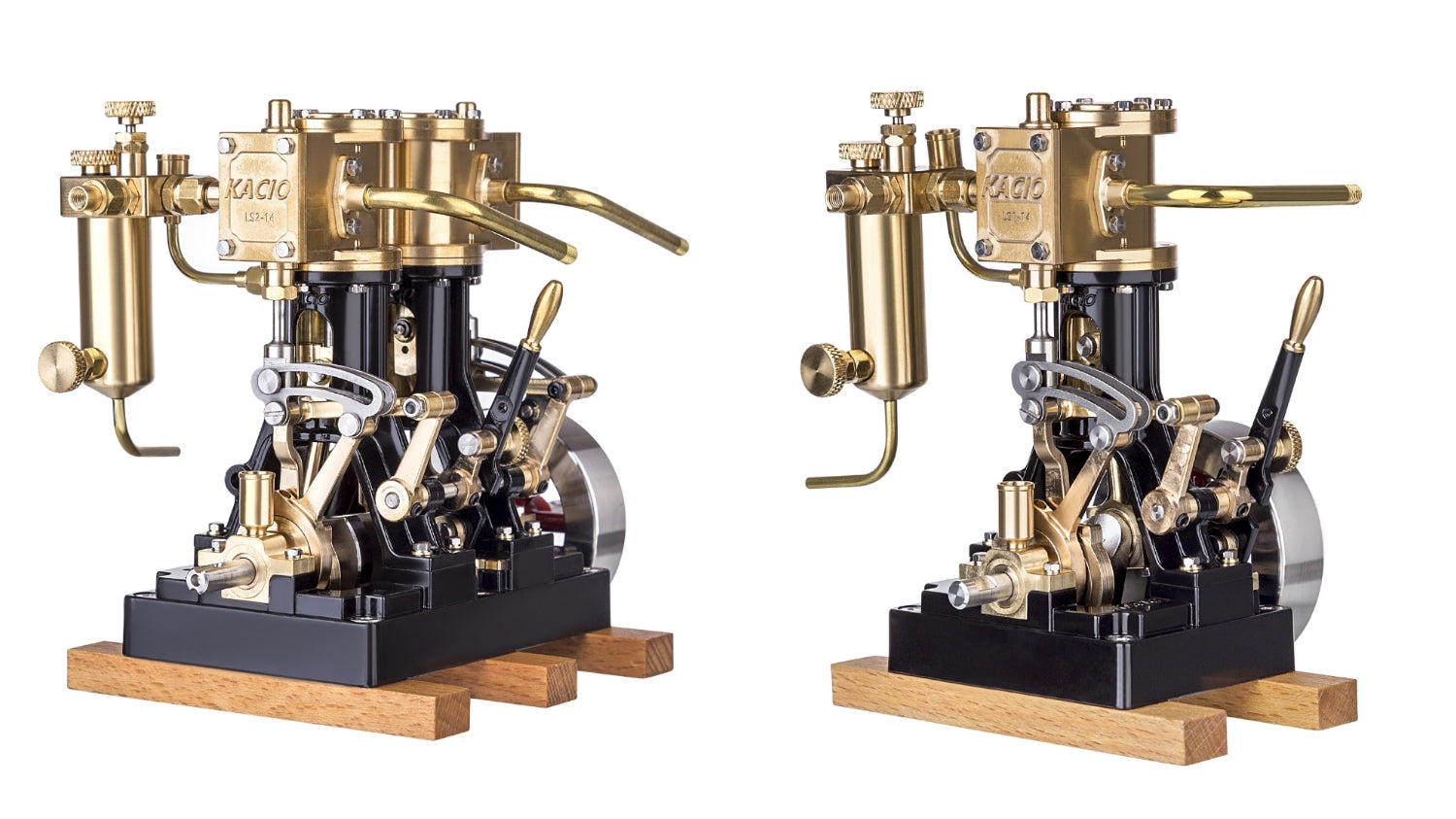 Steam Engine Model - KACIO LS1-14 and LS2-14 Reciprocating Steam Engine - Choose the Steam Engine You Like