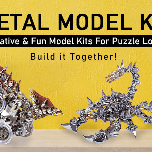 Metal Model Kits - Amazing DIY Models with Stunning Details