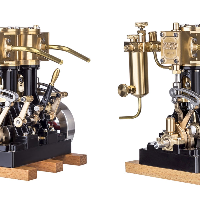 Steam Engine Model - KACIO LS1-14 and LS2-14 Reciprocating Steam Engine - Choose the Steam Engine You Like