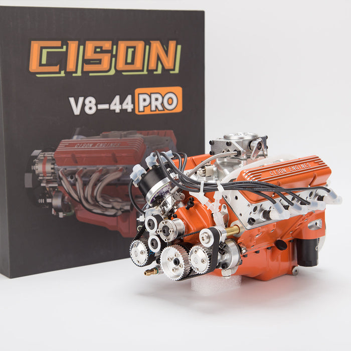 CISON OHV V8-44 PRO Upgrade: A More Durable Gasoline Small-Block Engine Model Kit
