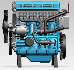Four-cylinder Turbo Straight-four Engine | EngineDIY