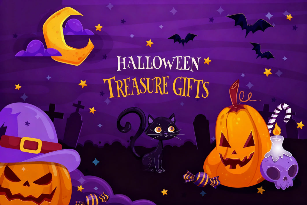 Halloween! 12 Treasure Gifts Await!