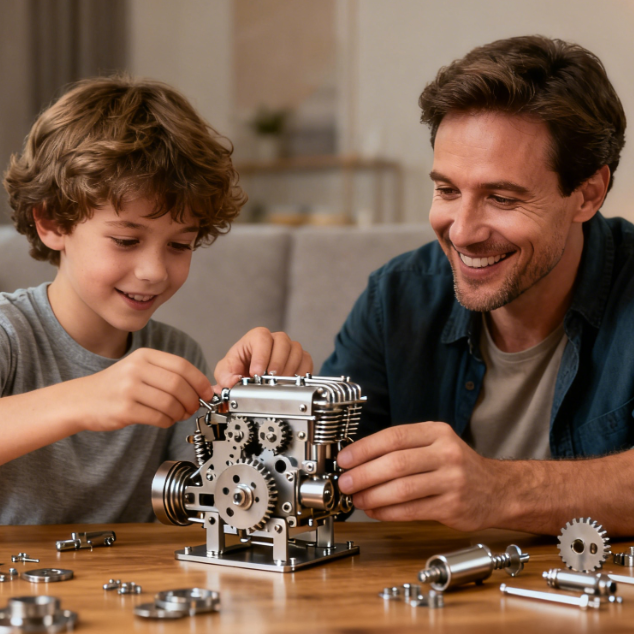 No Screens, More Bonds: ENGINEDIY Parent-Child Kits