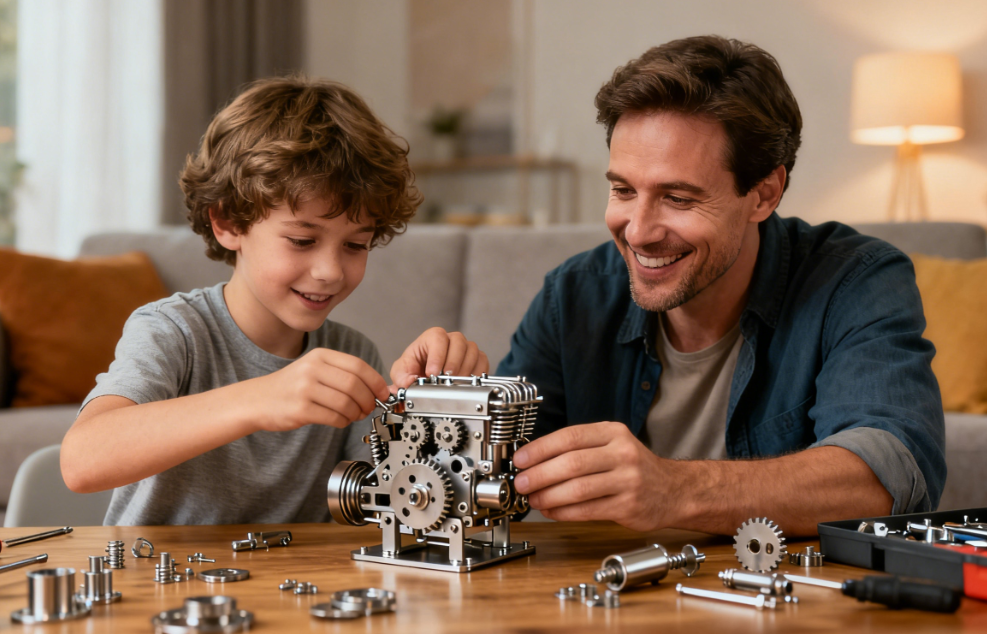 No Screens, More Bonds: ENGINEDIY Parent-Child Kits