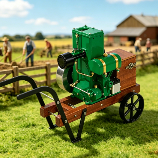 Celebrate 100 Years of Engineering Legacy: RETROL & OKMO D Type Engine Model