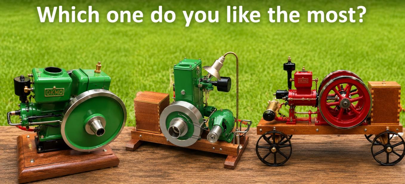 3 New OKMO Engines Coming Soon, Which one do you like the most?|EngineDIY
