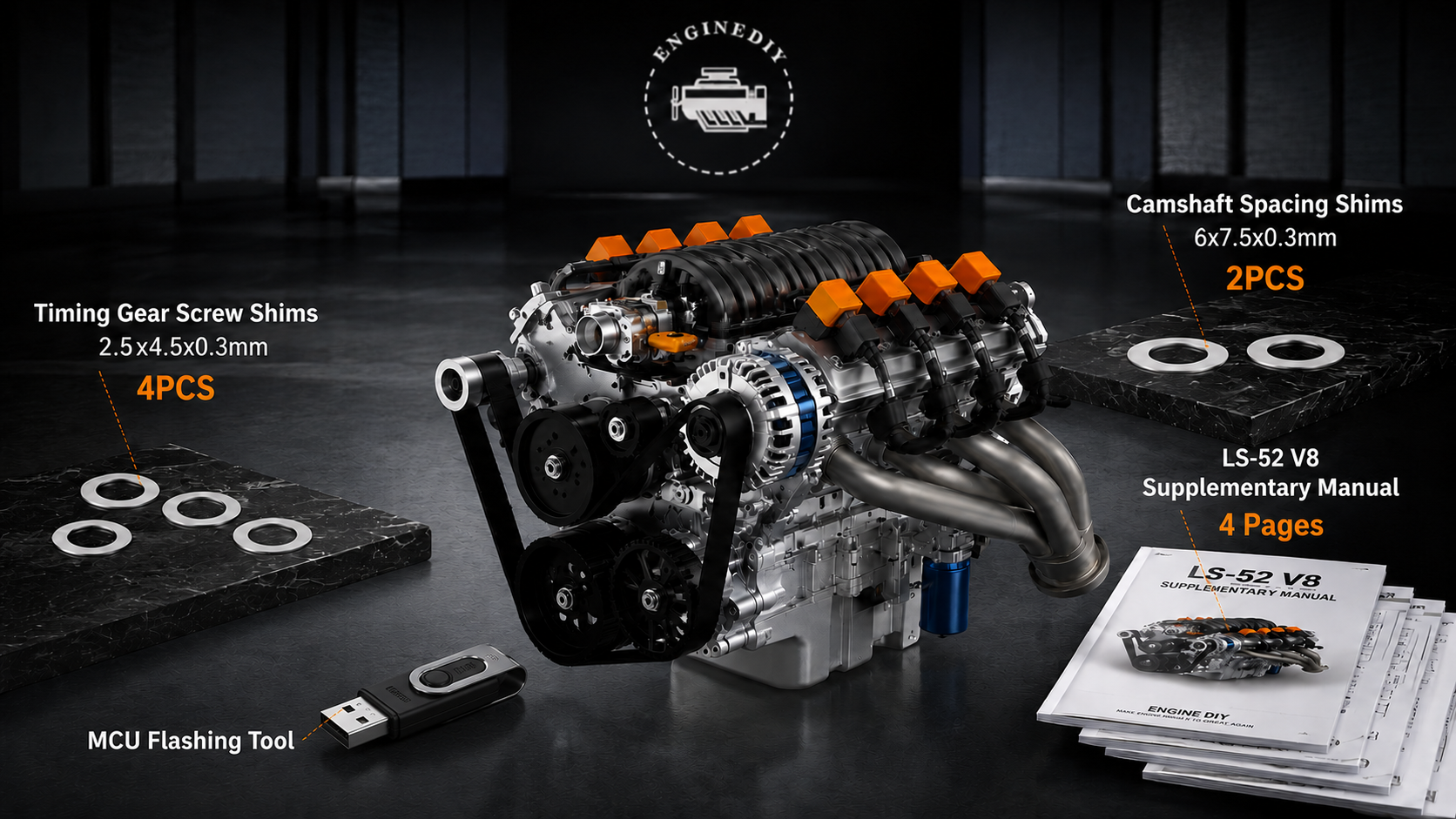 CISON LS-52 V8 Engine Installation Notes & Pre-Order Free Parts/Firmware Update
