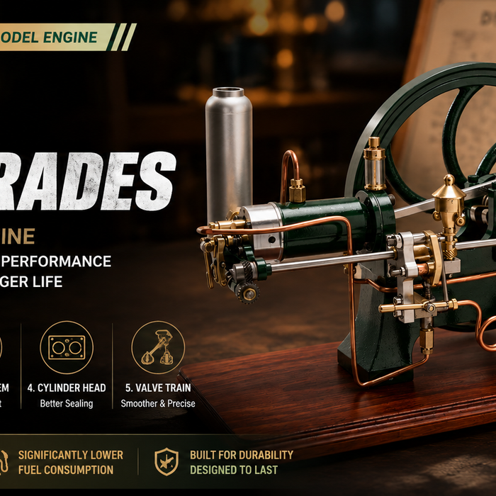 5 Key Upgrades to the RETROL D16 Diesel Model Engine