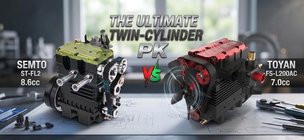 SEMTO ST-FL2 vs. TOYAN FS-L200AC: Which Twin Engine to Buy?