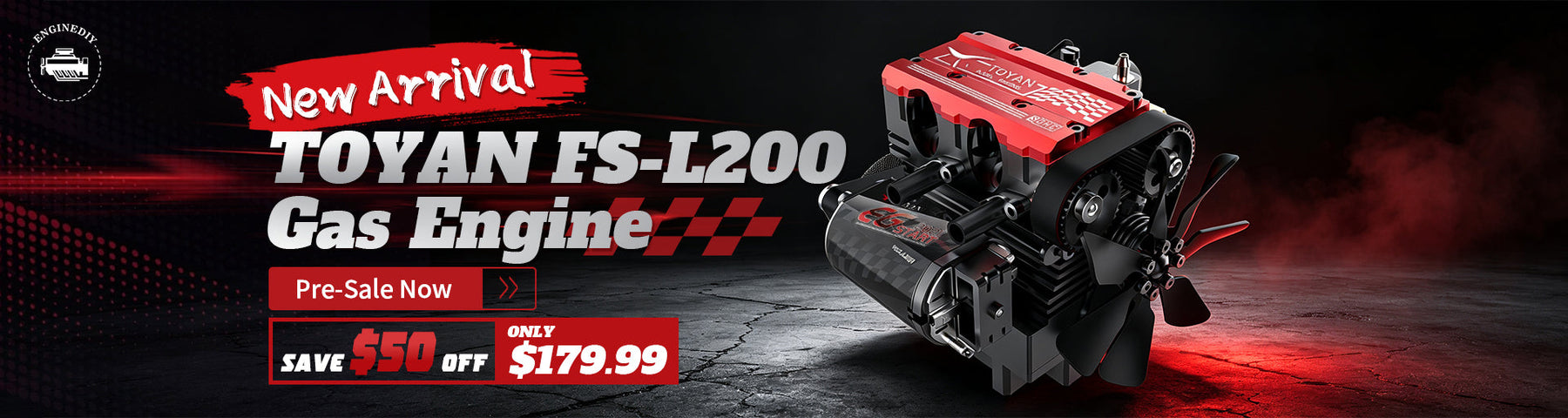 Why TOYAN Created the FS-L200GC Gasoline Engine? | EngineDIY