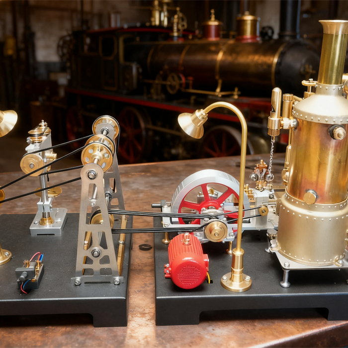 RETROL GF-01 Workshop Model Kit: A Precision Engineered Tribute to the Age of Steam