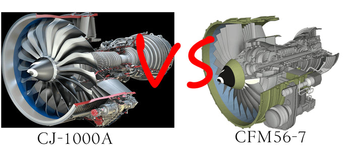 CJ-1000A vs CFM56-7 Turbofan Engine | EngineDIY