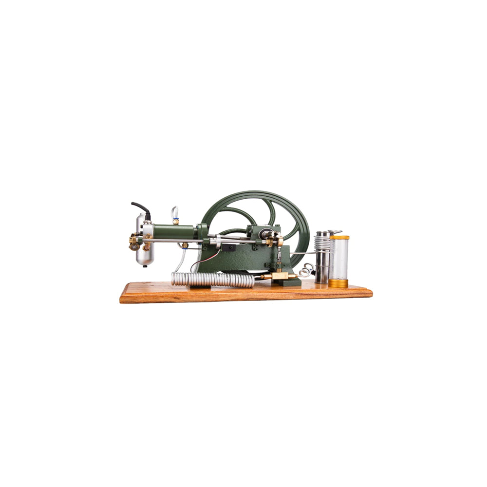 Antique 4-Stroke Hot-bulb Engine Simulation Horizontal Water-cooled Gasoline Tractor Engine Internal Combustion Engine Model Collection