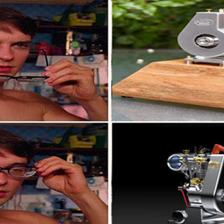 New Vertical Air Cooled Engine Model MUSA Metal Single Cylinder Engine Physical Experiment Model Toy- EngineDIY