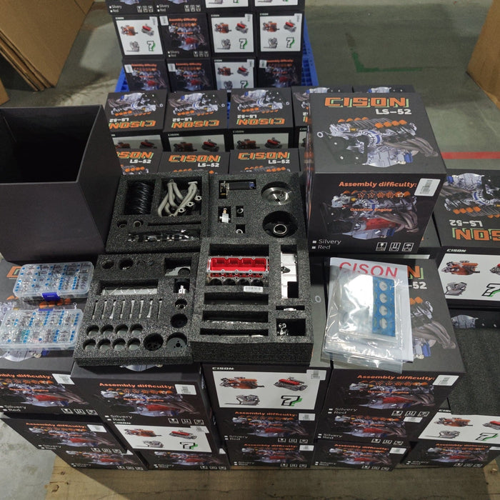 What Preparations Do We Make Before Shipping the CISON LS-52 V8 Engine?