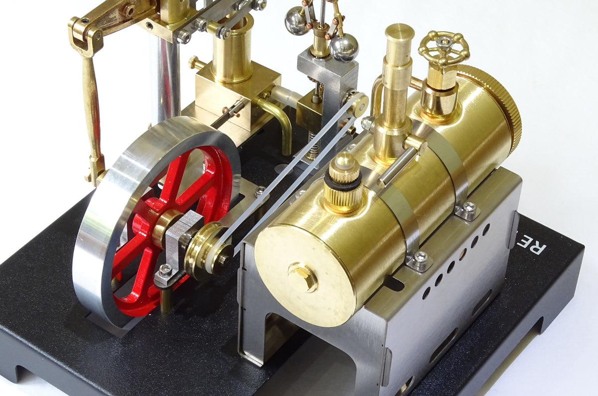 DETAILED REVIEW RETROL Model Beam Steam Engine Kit and Horizontal Boil ...