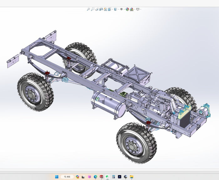 RC fuel engine climbing frame design | EngineDIY