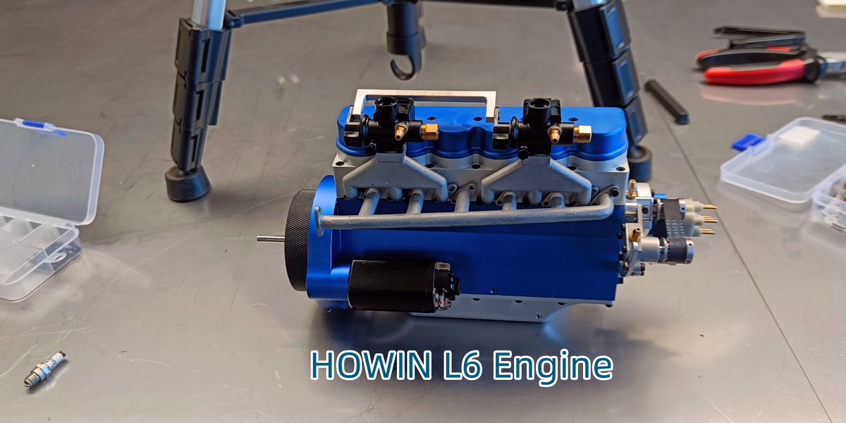 How to Build HOWIN L6 Engine Model That Work | EngineDIY