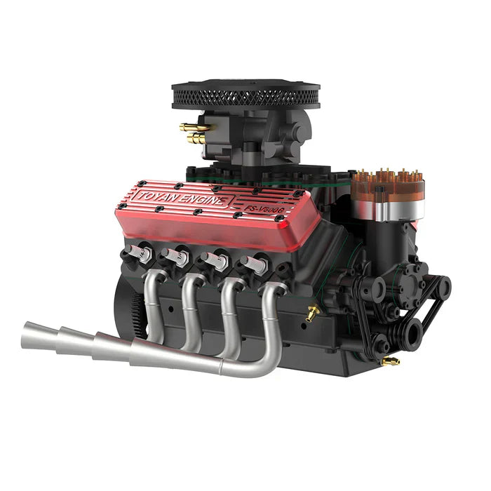Toyne Engine Ready to Build and Explore the Mysteries of TOYAN FS-V800WGPC Engine M ...