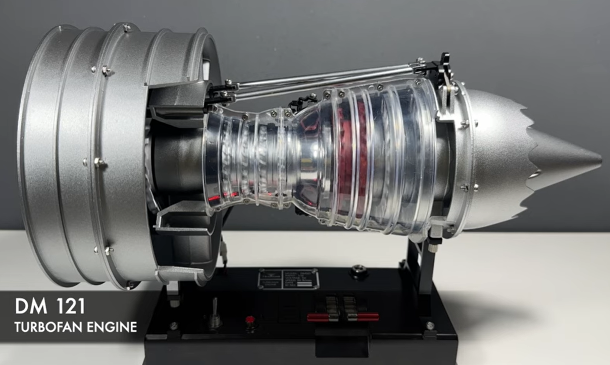 DM121 Turbofan Engine Model