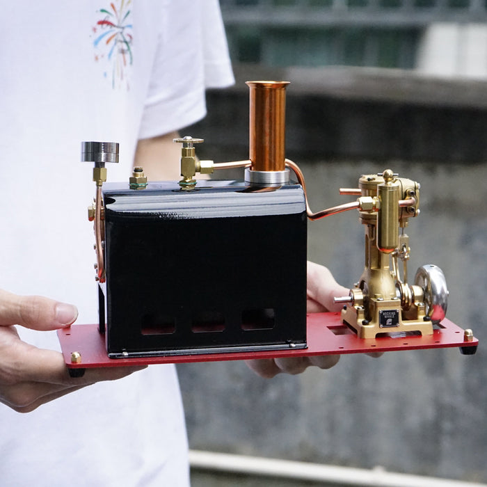 A Steam Epic in Your Palm: The Rocking Whale Miniature Live Steam Engine