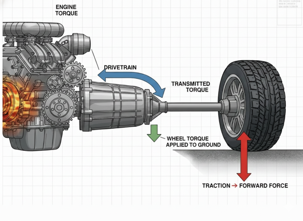 Understanding Traction: Why Engine Power Alone Is Never Enough - EngineDIY