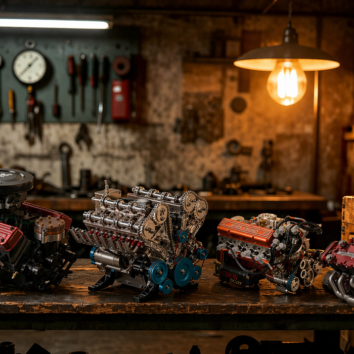 TOYAN vs TECHING vs CISON vs ENJOMOR: Best V8 Engine Model  Buying Guide|Enginediy