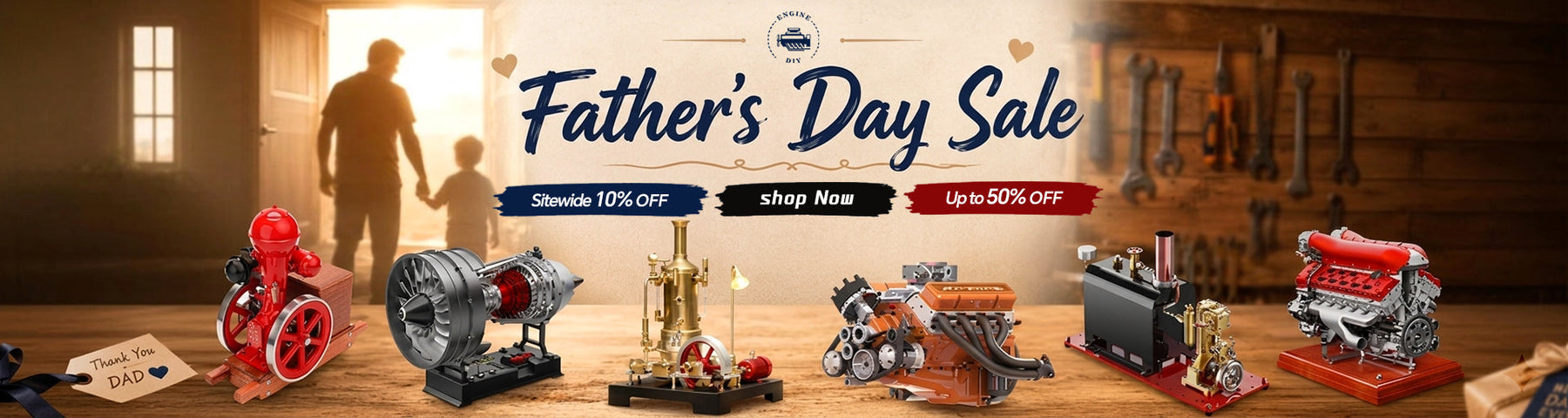 Father's Day Gifts for Dads Who Love Engines & DIY | EngineDIY
