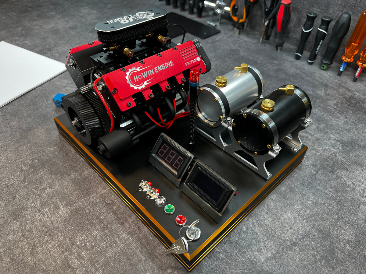June 28, 2022: TOYAN & EngineDIY presents the world's smallest v8 engi