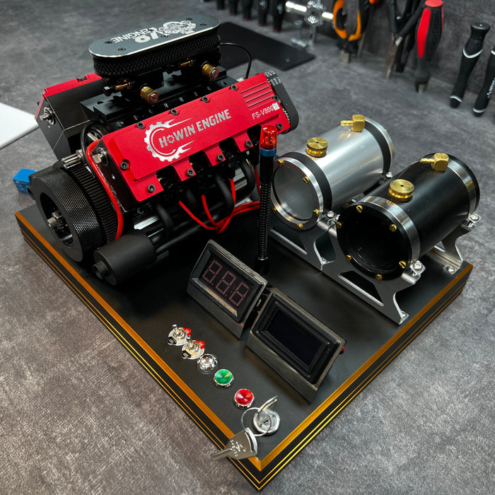 June 28, 2022: TOYAN & EngineDIY presents the world's smallest v8 engine to the world.