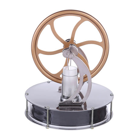 Low-temperature Stirling engine model