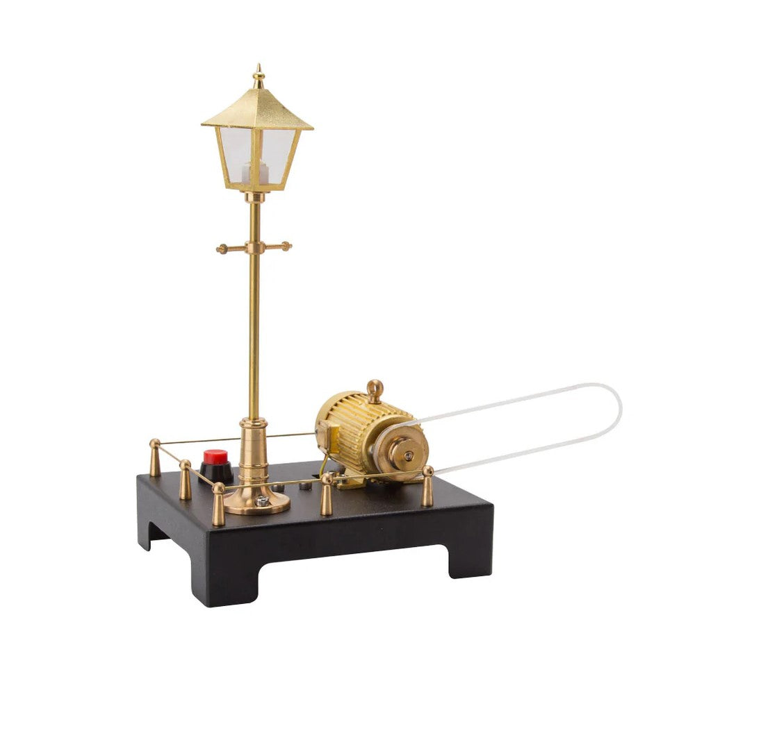Miniature street lamp generator model