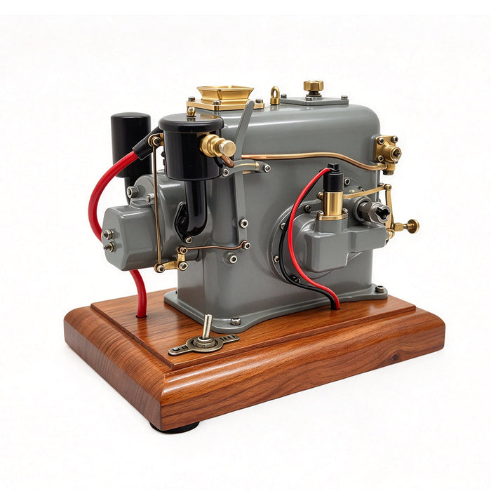 RETROL & OKMO 1115 Gas Engine: Classic Agricultural Power in Miniature