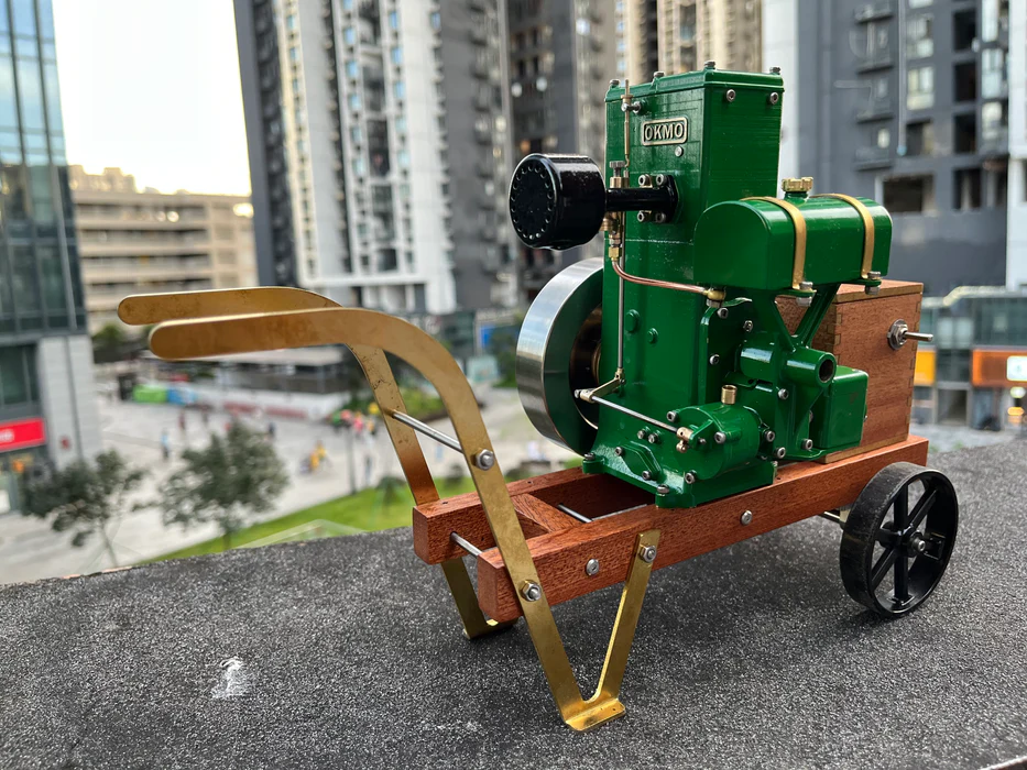 RETROL & OKMO Stationary Gasoline Engine Model: A 100-Year Centennial Tribute