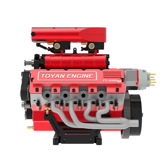 About the ignition angle of the TOYAN V8 gasoline engine distributor | EngineDIY