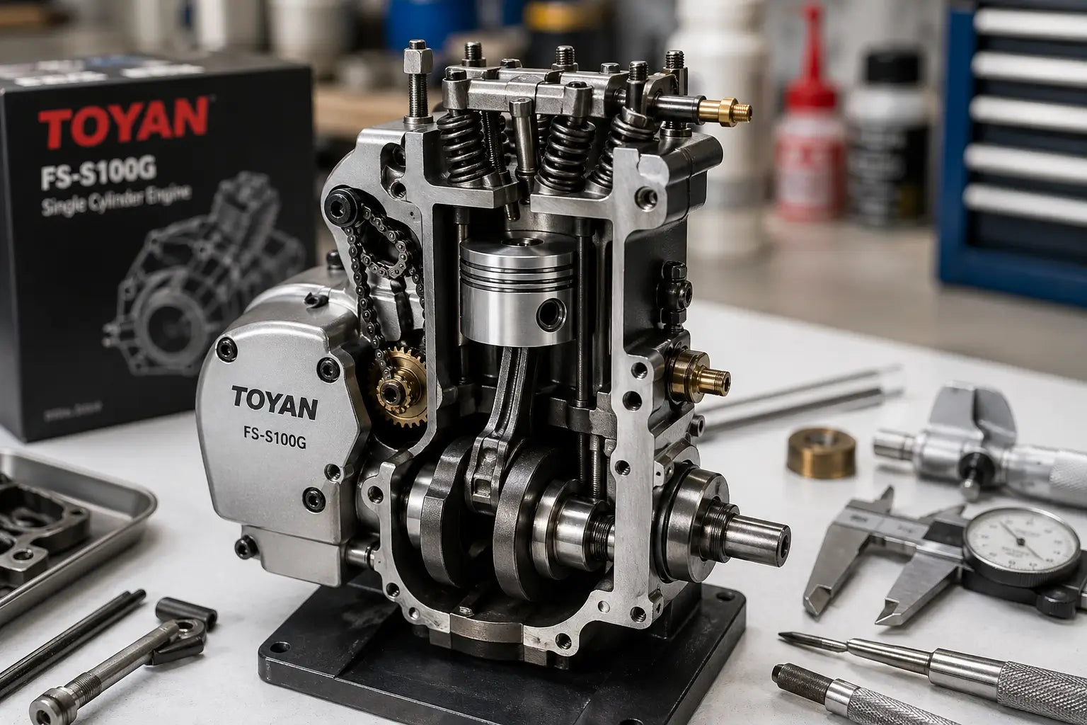 Toyan 4-Stroke 2-Cylinder Engine 1/8 RC Car Kit Power Master: Full Buyer’s and Build Guide
