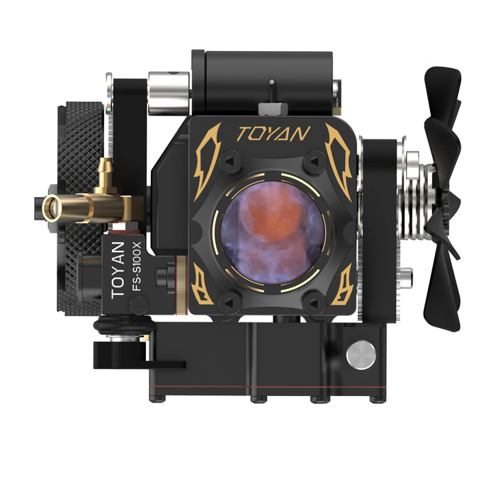 TOYAN Engine FS-S100AT Transparent Version - 5th Anniversary Edition Released