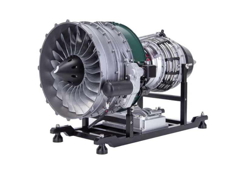 Working Jet Engine Model: How It Works and What You Can See Inside ...