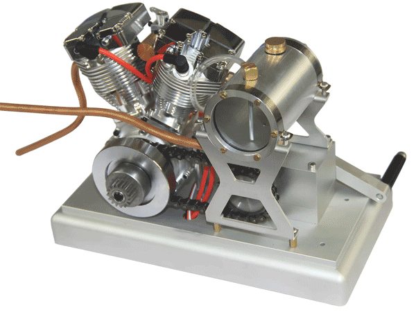 Simple Motorcycle Engine Model Build Your V-Twin Motorcycle Engine Model FG-VT9 - EngineDIY