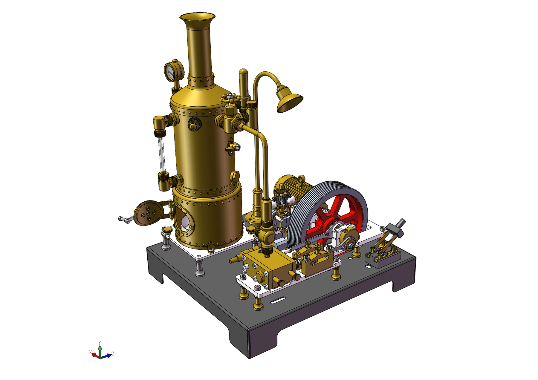 Unveiling the RETROL SE-03 Engine : A Realistic Steam Powered Mill Workshop Engine